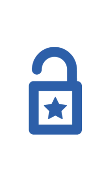 Academic padlock icon